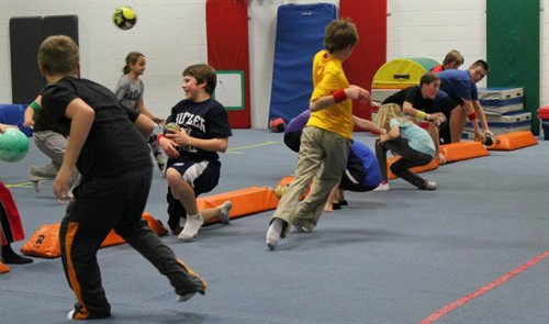 Grabbing Balls In Dodgeball 2011