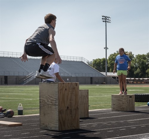 Cole On Highest Plyo Box