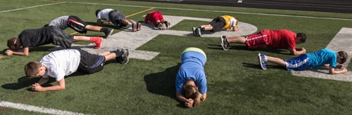 Planks In Circle